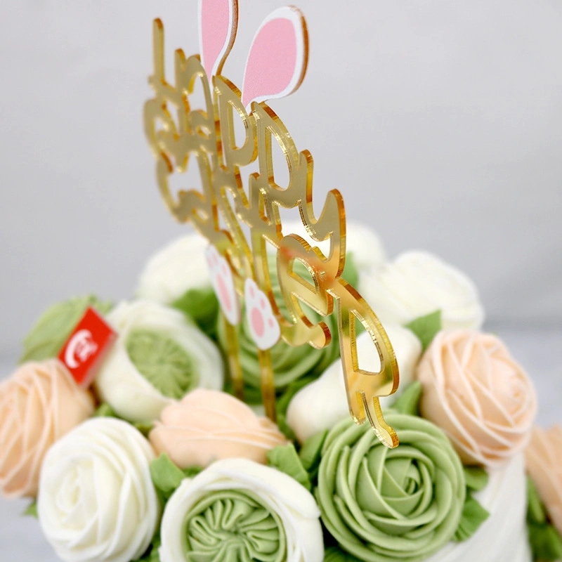 Happer Easter Decoration Cake Topper