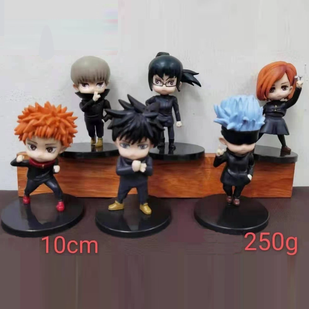 OEM/ODM Demon Slayer Action Figure Handwork Peripheral Animation Model Wholesale 3D Plastic Anime Figure Toys Cake Accessories Demon Slayer