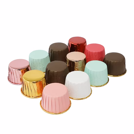 Molde para forma de bolo de muffin de papel para copo e bolo